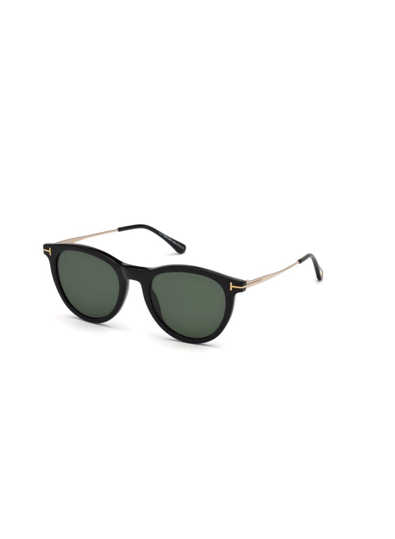 TOM FORD TOMFORD FULL RIM FT062601N53 UNISEX ROUND ACETATE SUNGLASSES - Image 1